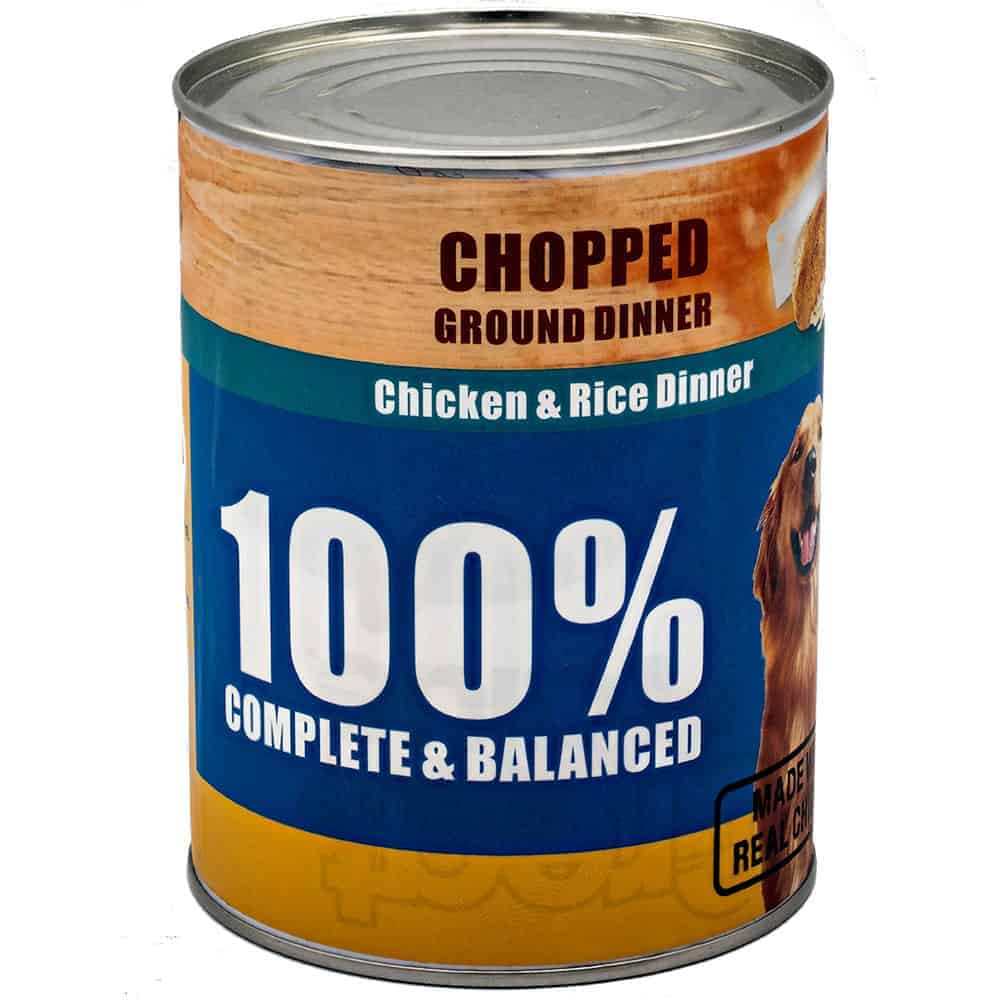 Dog Food Diversion Safe Front View