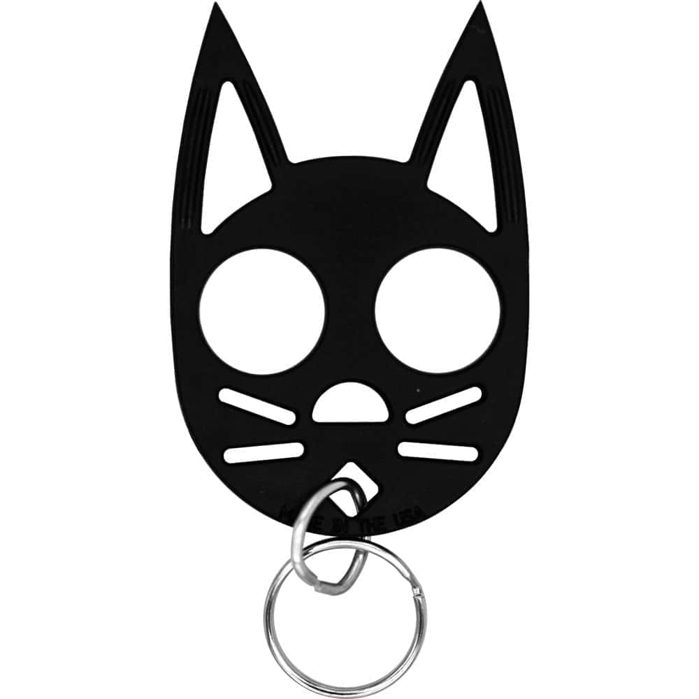Black Cat Strike Self-Defense Keychain