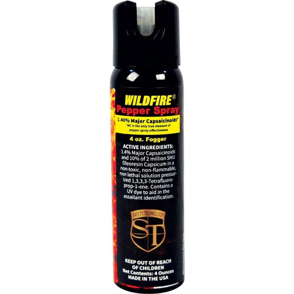 4 Ounce Wildfire MC Pepper Spray Fogger Front View