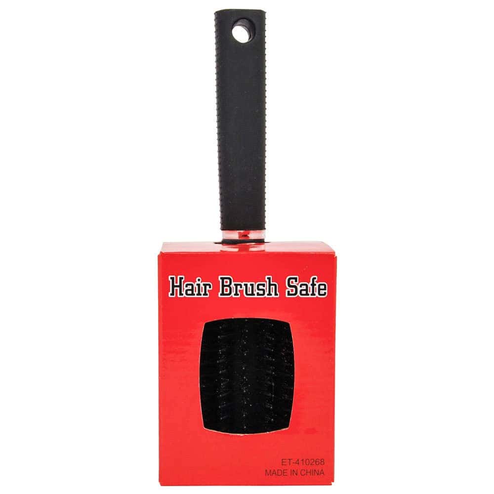 Hair Brush Hidden Safe - This cleverly disguised safe looks like a regular hair brush, offering a discreet and secure place to store your valuables
