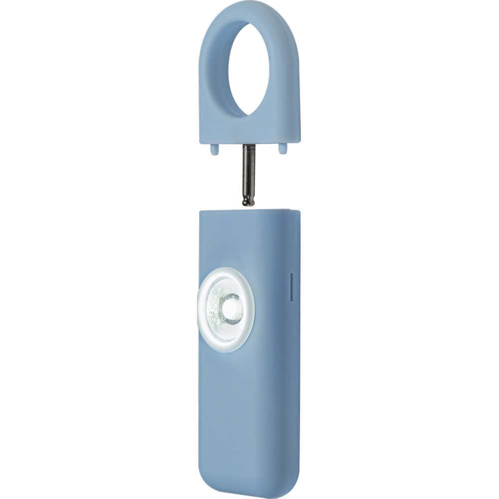Safety Technology Personal Panic Alarm 130 dB with 350-Lumen Strobe Light – Pull-Pin Activation, Keyring Attachment, 2 CR2032 Batteries Included, ABS Plastic with Rubberized Coating, 3.75-Inch Compact Design - Image 4