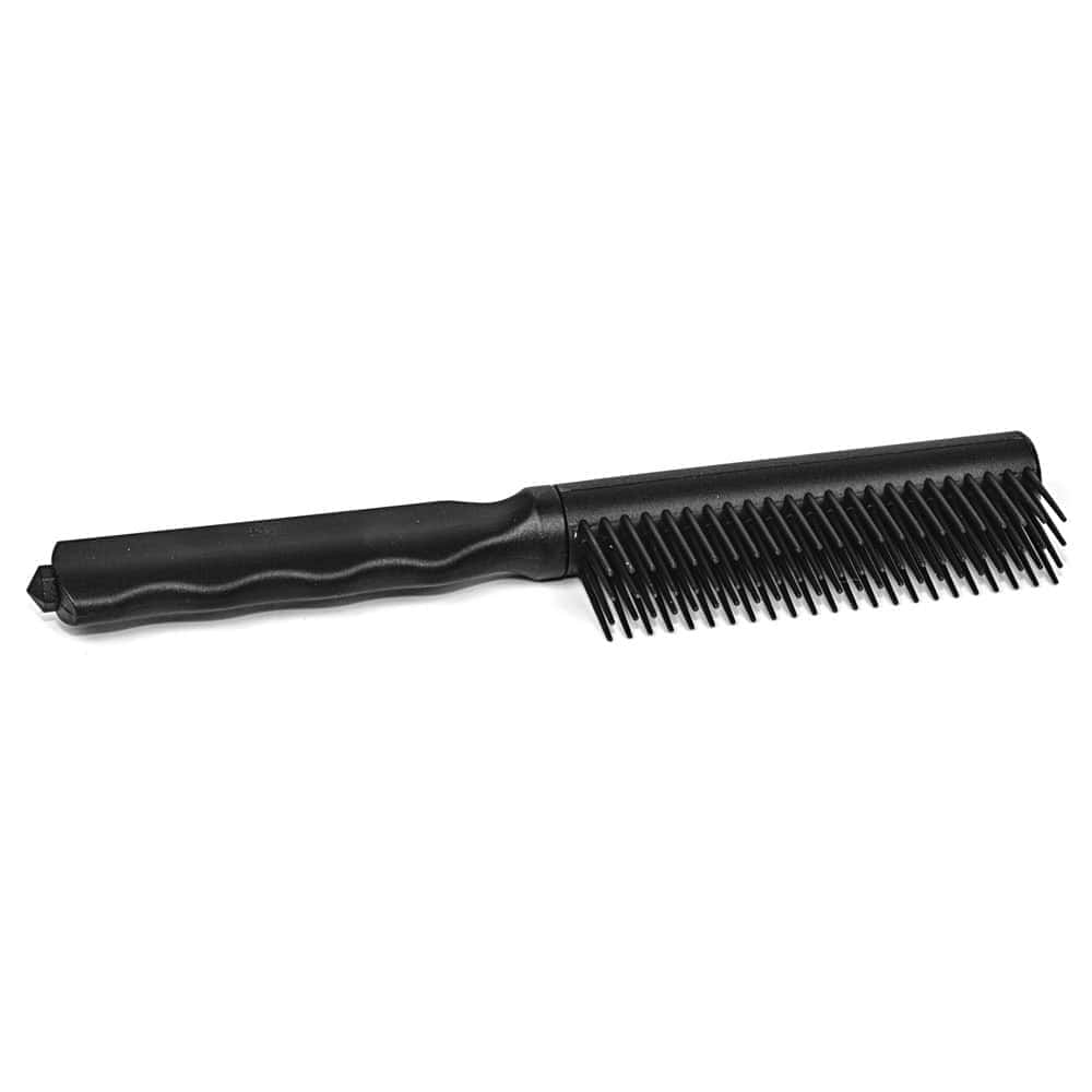 Black Plastic Brush Knife Closed