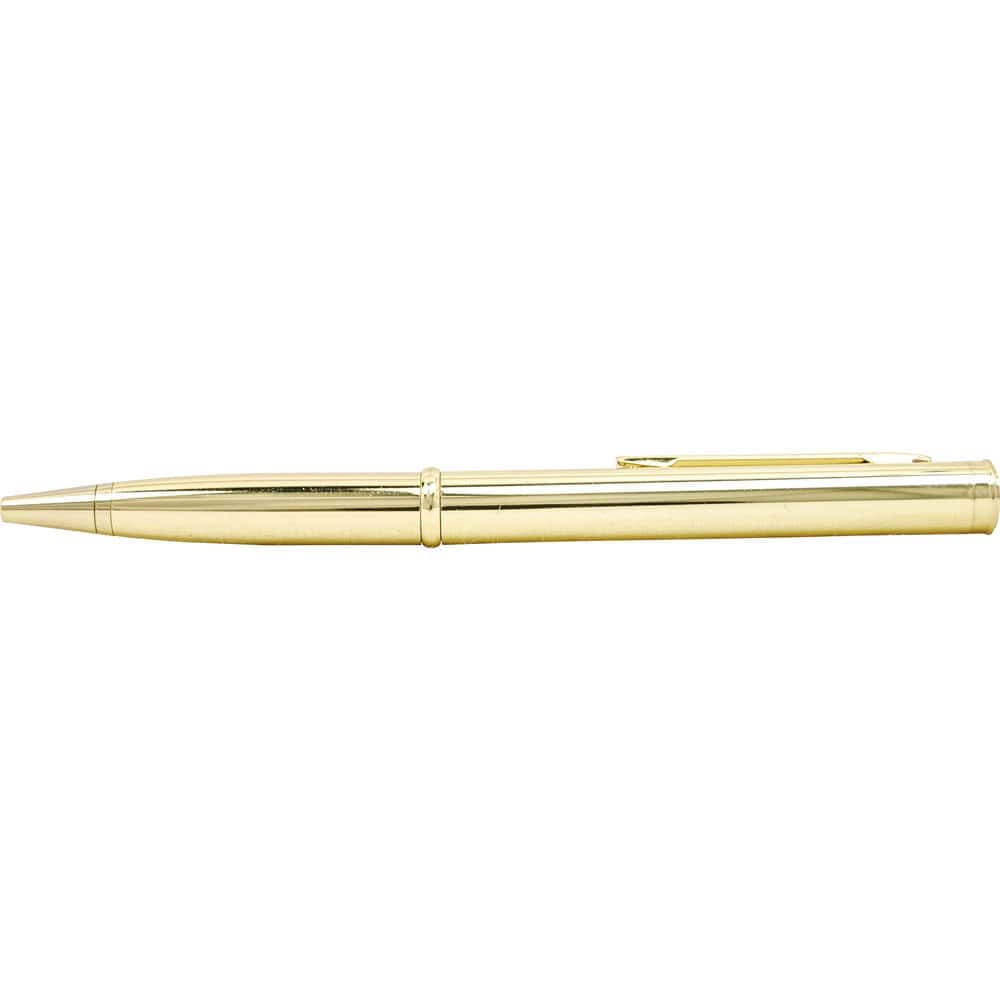 Gold Pen Knife with Blade Covered