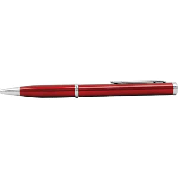 Red Pen Knife with Blade Covered