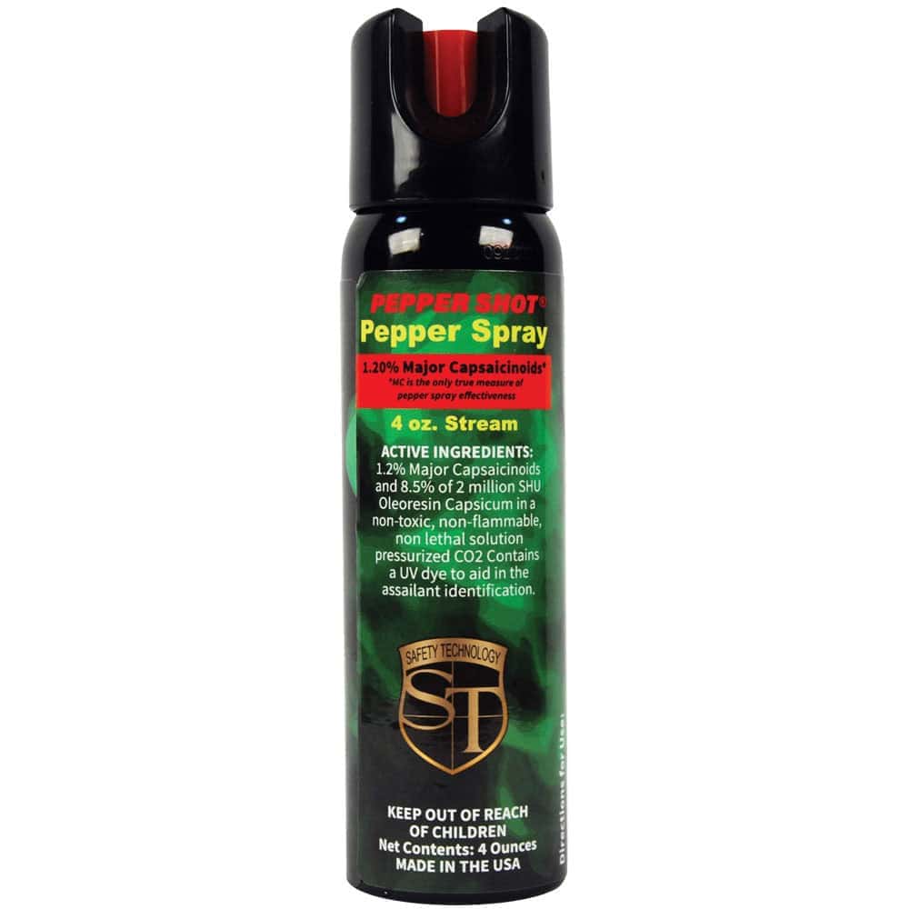 Pepper Spray 4 Ounce Pepper Spray Front View