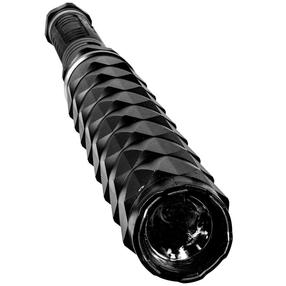100 Million volt Self Defense Bouncer Stun gun with Flashlight - Rechargeable