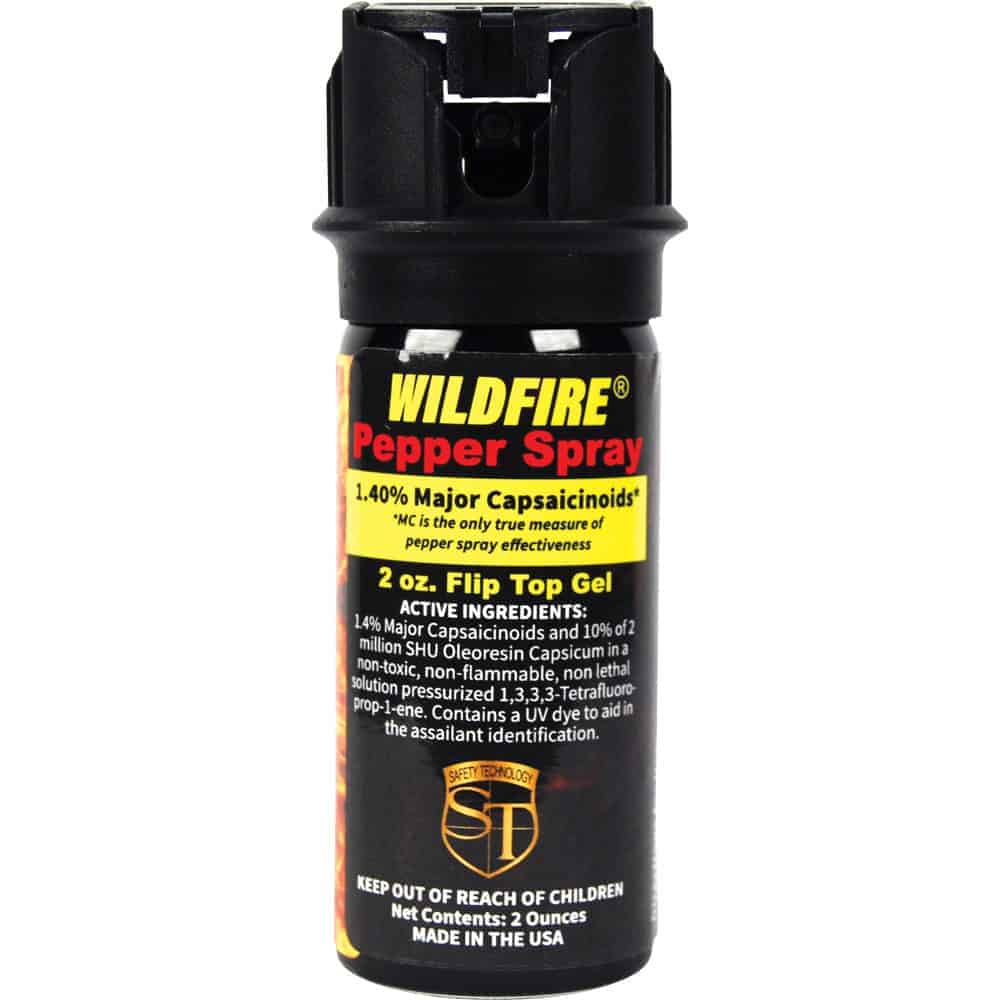 2 Ounce Wildfire Pepper Gel Front View
