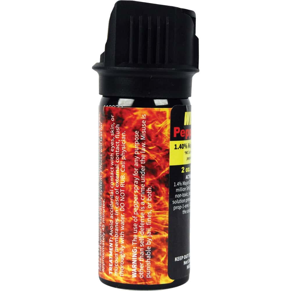 2oz Wildfire Pepper Gel Side View