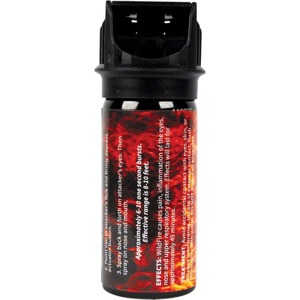 2 Ounce Wildfire Pepper Gel Rear View