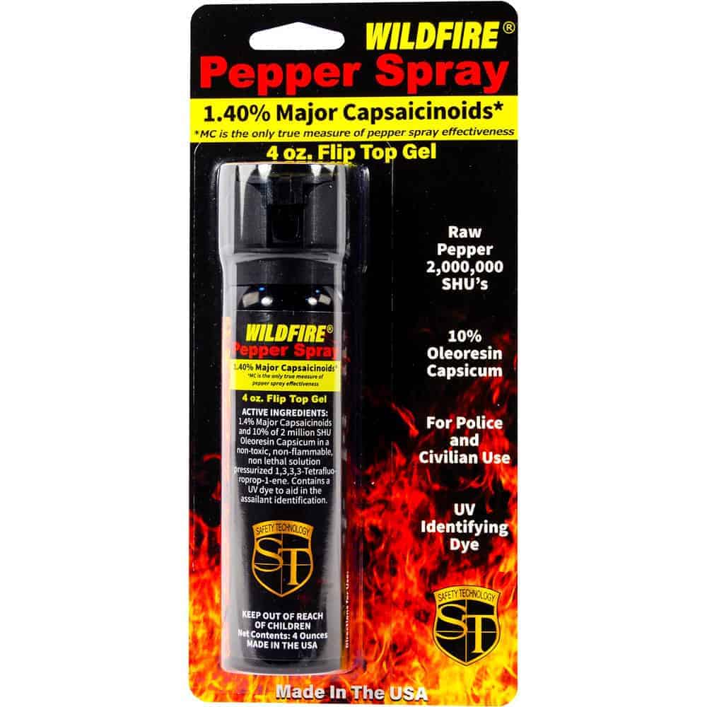 Wildfire Pepper Gel 4 Ounce Front Retail Pagkage View
