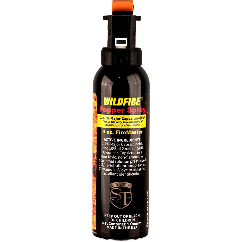9 Ounce Wildfire Pepper Spray Fogger Front View