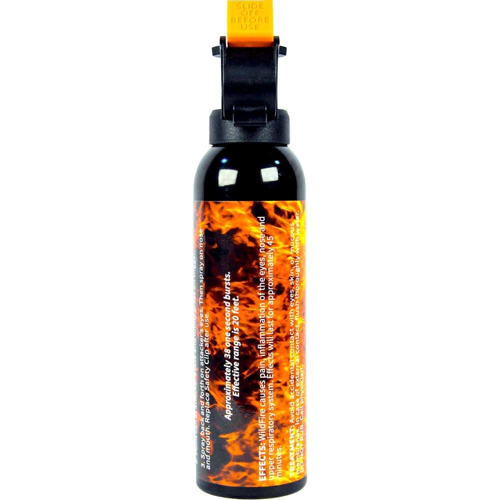 9 Ounce Wildfire Pepper Spray Fogger Rear View