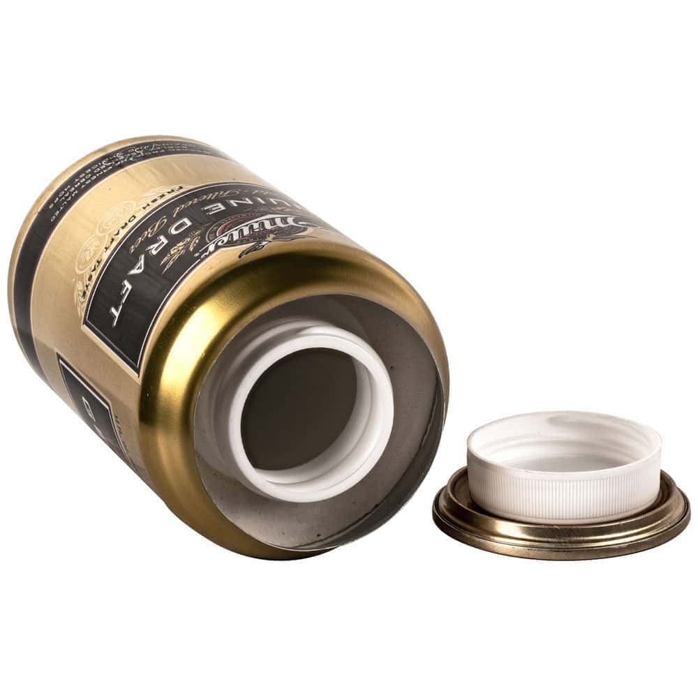 Miller Genuine Draft Can Diversion Safe with Top Opened