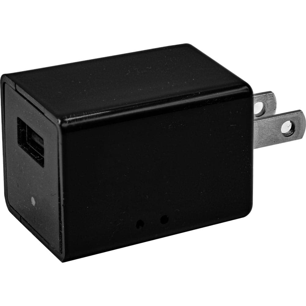USB Charger Hidden Spy Camera with Built in DVR: This discreet device functions as a standard USB charger while secretly recording video. The built-in DVR allows for continuous recording, making it ideal for surveillance or security purposes
