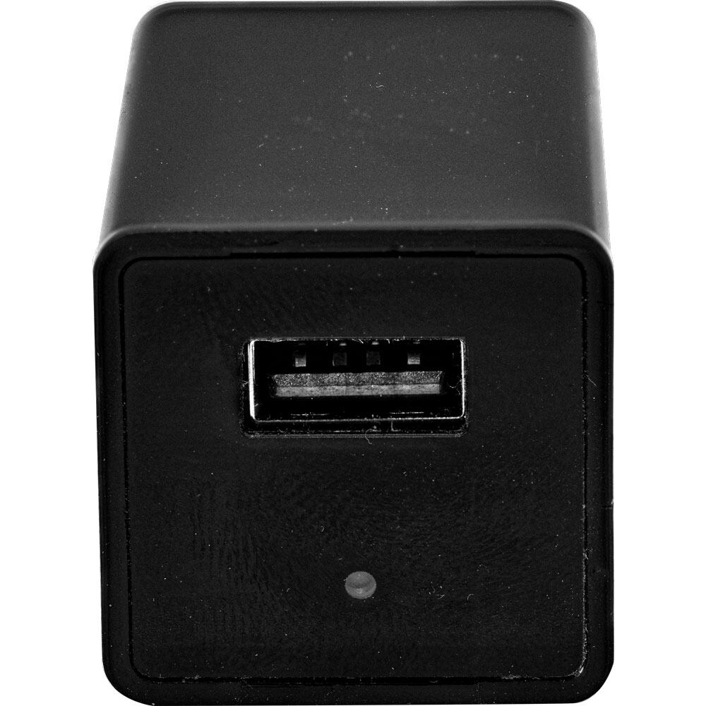 USB Charger Hidden Spy Camera with Built in DVR: This discreet device functions as a standard USB charger while secretly recording video. The built-in DVR allows for continuous recording, making it ideal for surveillance or security purposes