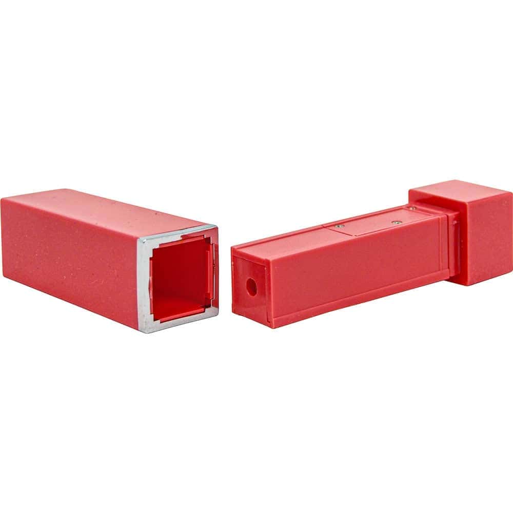 Pink 90 db Lipstick Alarm Open Side View
