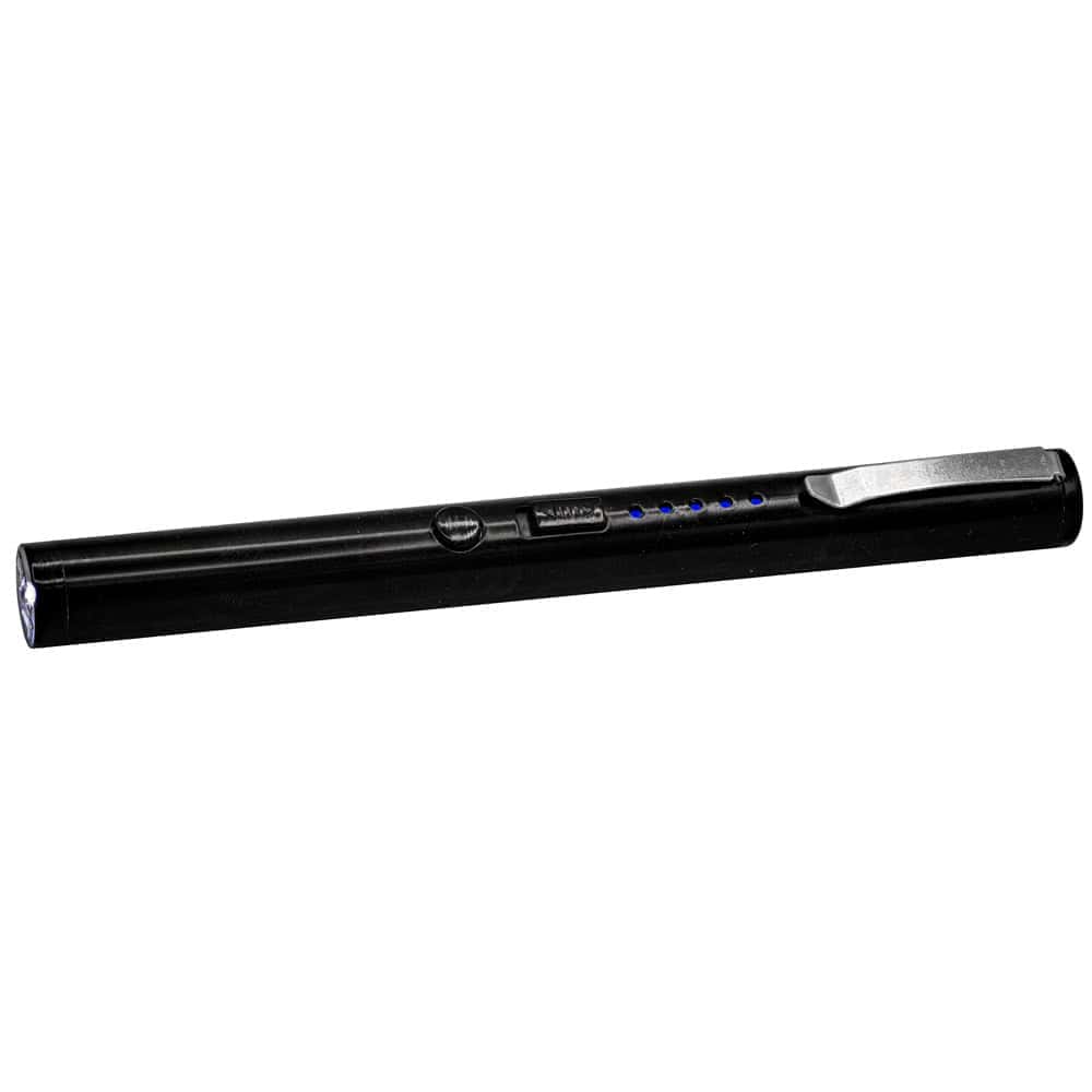 Black Aluminium Rechargeable 40 Million Volt Stun Pen