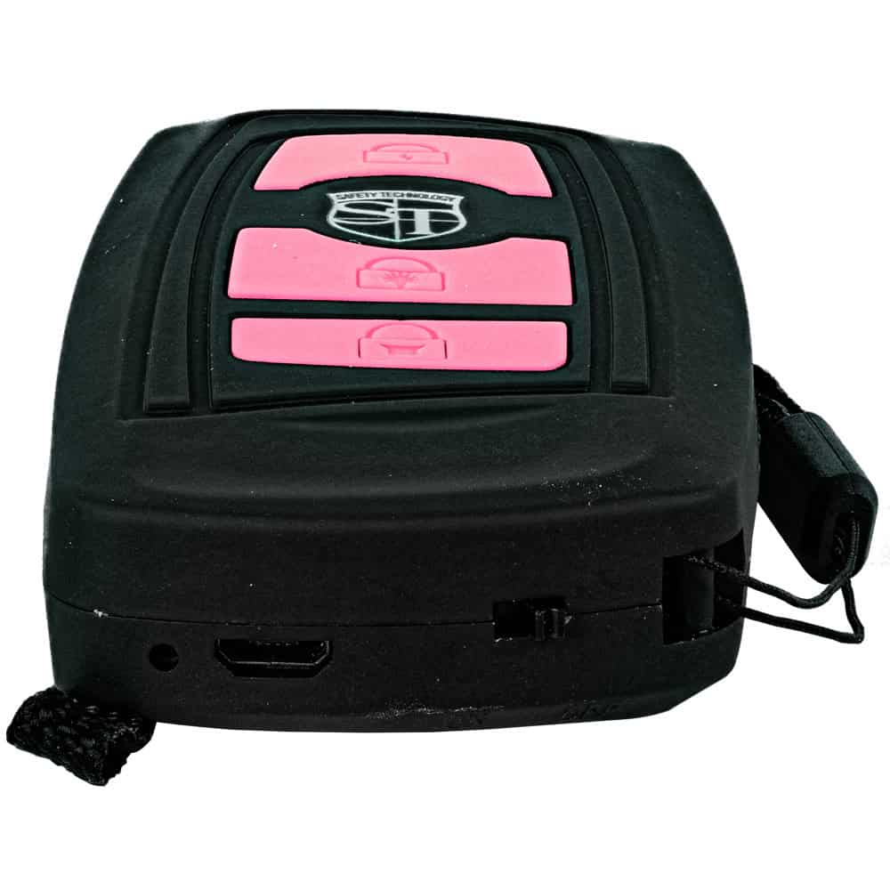 Pink and Black Triad 27 Million Volt Key Fob Stun Gun