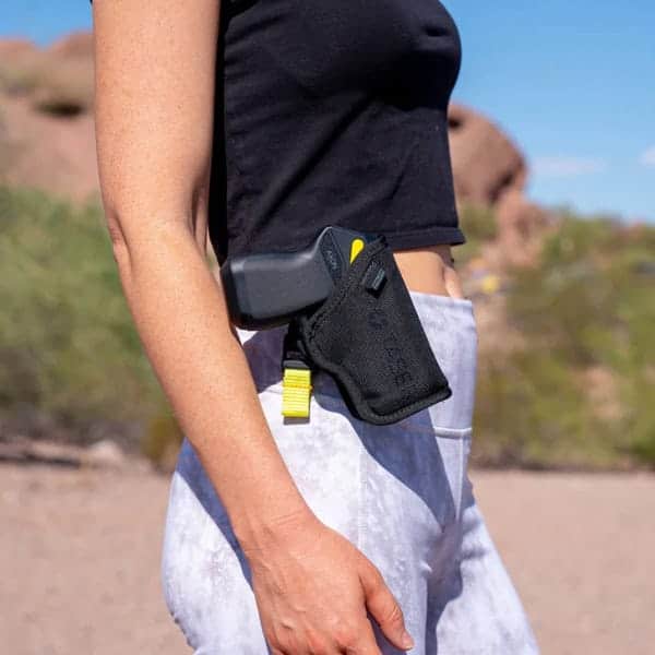 Taser Pulse 2 Shown On Right Hip in Holster | Advanced Safety Tech Taser Pulse 2 Shown on Right Hip in Holster Advanced Safety Tech Taser Pulse 2 Shown on Right Hip in Holster