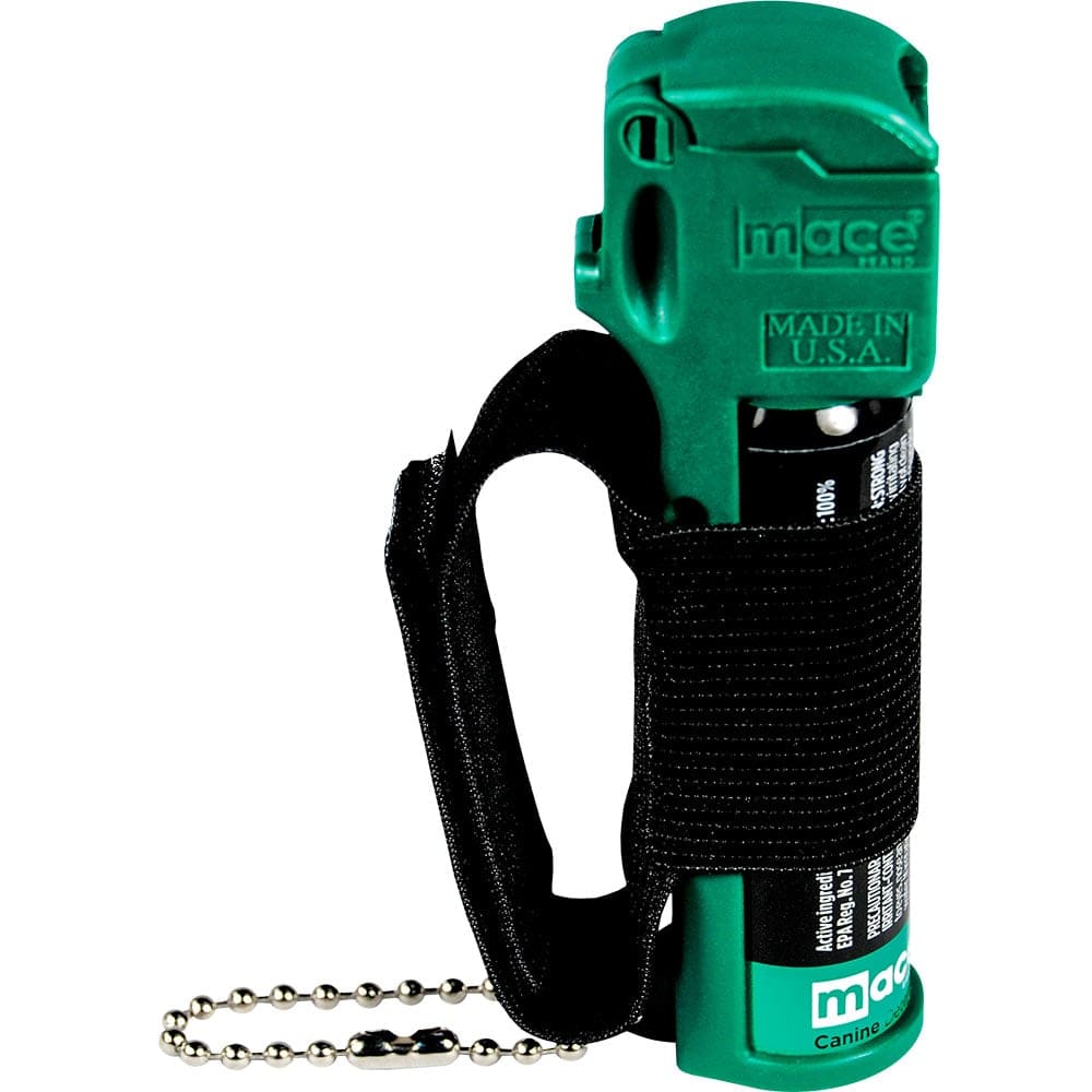 Mace Canine Repellent With Velcro Strap, Keyring, and Flip-Top Safety Cap | Advanced Safety Tech Mace Canine Repellent with Velcro Strap, Keyring, and Flip-top Safety Cap Advanced Safety Tech Mace Canine Repellent with Velcro Strap, Keyring, and Flip-top Safety Cap
