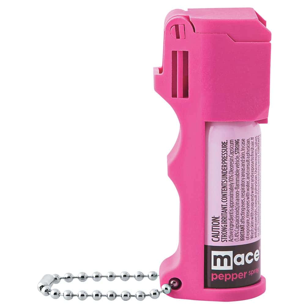 Mace Pocket Model Pepper Spray – Pink, with Keychain, and Flip Top Actuator | Advanced Safety Tech Mace Pocket Model Pepper Spray – Pink, with Keychain, and Flip Top Actuator Advanced Safety Tech Mace Pocket Model Pepper Spray – Pink, with Keychain, and Flip Top Actuator