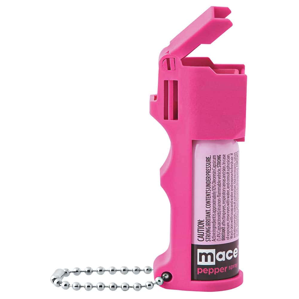 Mace Pocket Model Pepper Spray – Pink, with Keychain, and Flip Top Actuator | Advanced Safety Tech Mace Pocket Model Pepper Spray – Pink, with Keychain, and Flip Top Actuator Advanced Safety Tech Mace Pocket Model Pepper Spray – Pink, with Keychain, and Flip Top Actuator