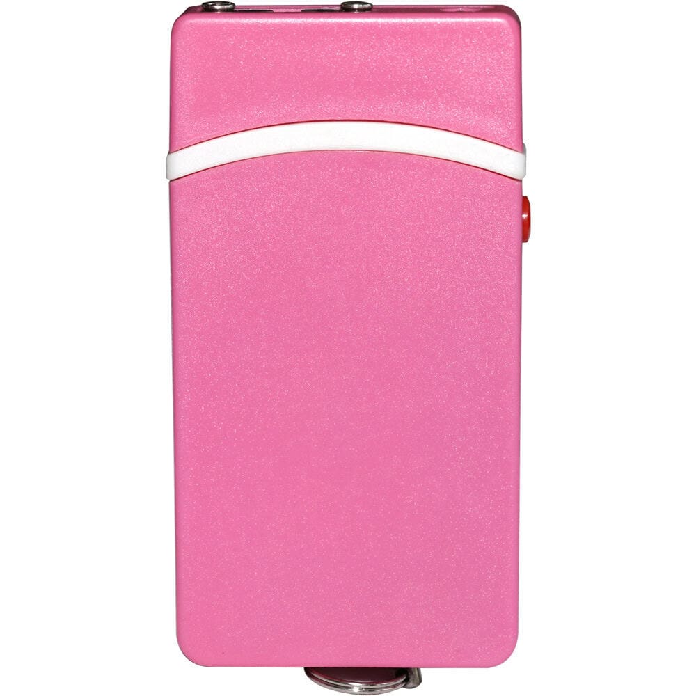 Pink 60 Million Volt Fang Keychain Stun Gun and Flashlight with Battery Meter Side View | Advanced Safety Tech Pink 60 Million Volt Fang Keychain Stun Gun and Flashlight with Battery Meter Side View Advanced Safety Tech Pink 60 Million Volt Fang Keychain Stun Gun and Flashlight with Battery Meter Side View