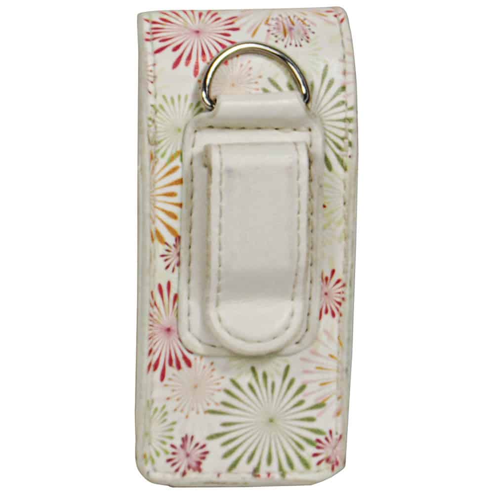 Flower Pattern Leatherette Holster for Li’L Guy Stun Gun Rear View with Belt Clip | Advanced Safety Tech Flower Pattern Leatherette Holster for Li’l Guy Stun Gun Rear View with Belt Clip Advanced Safety Tech Flower Pattern Leatherette Holster for Li’l Guy Stun Gun Rear View with Belt Clip