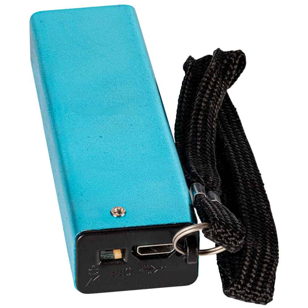 Blue Slider Stun Gun with LED Flashlight USB Rechargeable Bottom View with Wrist Strap and Charger Port | Advanced Safety Tech Blue Slider Stun Gun with Led Flashlight Usb Rechargeable Bottom View with Wrist Strap and Charger Port Advanced Safety Tech Blue Slider Stun Gun with Led Flashlight Usb Rechargeable Bottom View with Wrist Strap and Charger Port