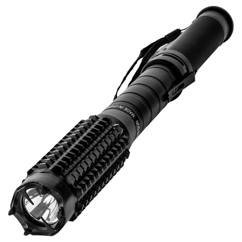 110 Million Volt Aluminum Bad Ass Stun Baton with Flashlight - Rechargeable | Advanced Safety Tech 110 Million Volt Aluminum Bad Ass Stun Baton with Flashlight - Rechargeable Advanced Safety Tech 110 Million Volt Aluminum Bad Ass Stun Baton with Flashlight - Rechargeable