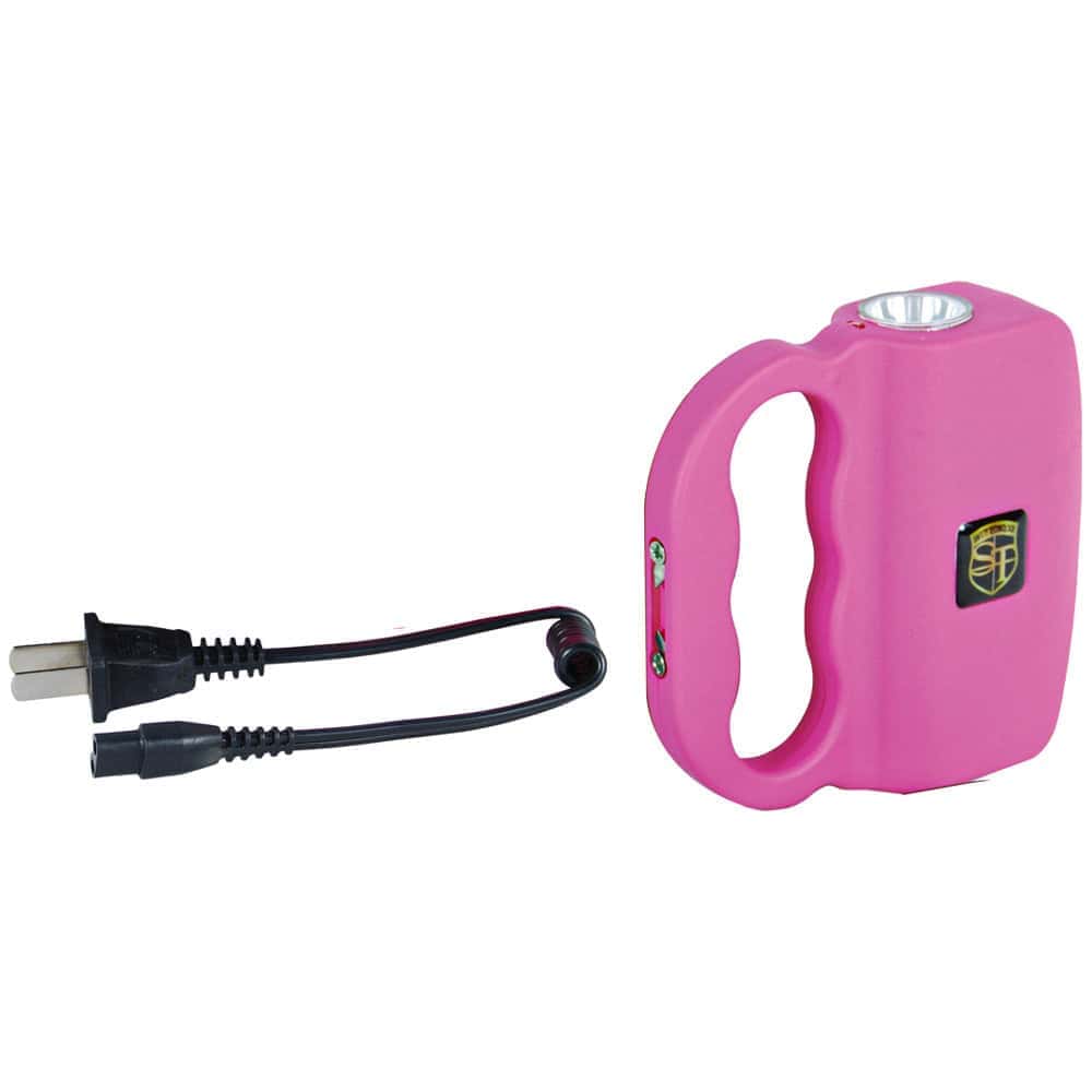 Pink 75 Million Volt Talon Stun Gun and Flashlight with Charging Cord | Advanced Safety Tech Pink 75 Million Volt Talon Stun Gun and Flashlight with Charging Cord Advanced Safety Tech Pink 75 Million Volt Talon Stun Gun and Flashlight with Charging Cord