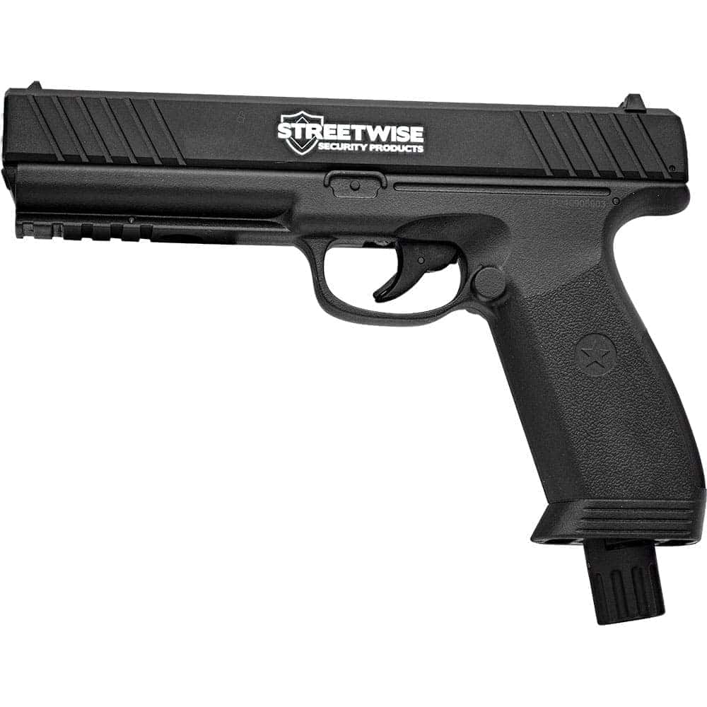Streetwise The Heat Pepper Launcher Left Side View | Advanced Safety Tech Streetwise the Heat Pepper Launcher Left Side View Advanced Safety Tech Streetwise the Heat Pepper Launcher Left Side View
