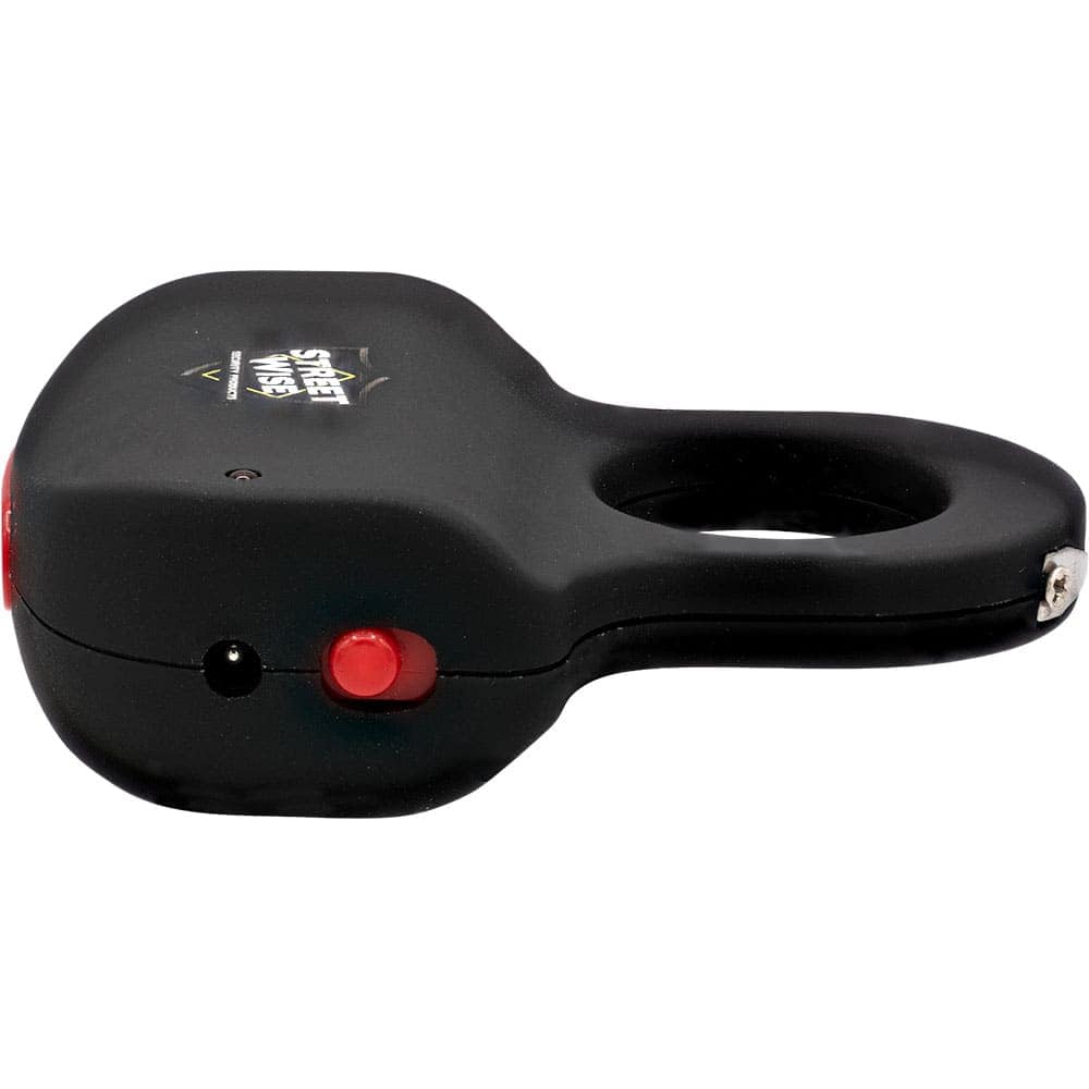 StreetWise Sting Ring 18 Million Volt Black Stun Gun Side View | Advanced Safety Tech Streetwise Sting Ring 18 Million Volt Black Stun Gun Side View Advanced Safety Tech Streetwise Sting Ring 18 Million Volt Black Stun Gun Side View