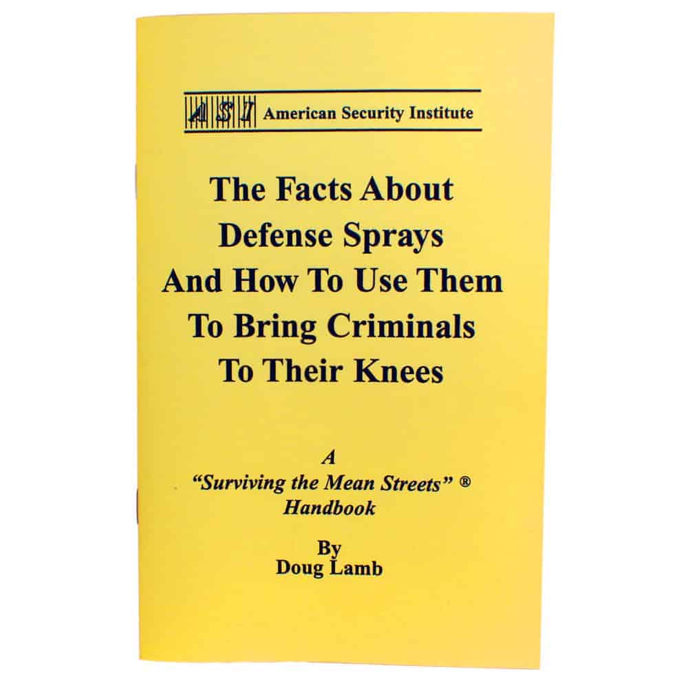 A 32 Page Tactical Defense Spray Hand Book - Front Cover | Advanced Safety Tech a 32 Page Tactical Defense Spray Hand Book - Front Cover Advanced Safety Tech a 32 Page Tactical Defense Spray Hand Book - Front Cover
