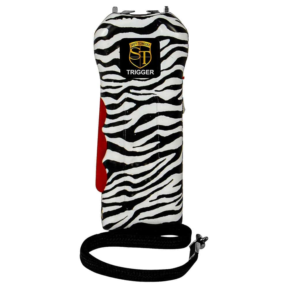 Zebra 75 Million Volt Trigger Stun Gun Flashlight with Disable Pin Front View | Advanced Safety Tech Zebra 75 Million Volt Trigger Stun Gun Flashlight with Disable Pin Front View Advanced Safety Tech Zebra 75 Million Volt Trigger Stun Gun Flashlight with Disable Pin Front View